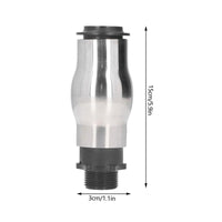 1 Inch Plastic Champagne Fountain Nozzle with G1 External Thread