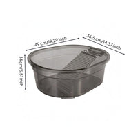 Washboard Tub Oval Shape Wash Basin Angled Scrub Board