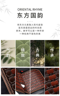 I&P Bamboo Slat Car Seat Cushion All-Season Cool Mat