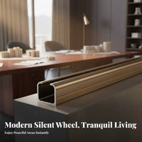 Hanging Door Roller Wheel Quiet Sliding Door Wheel Noise Reducing Sliding Cabinet Hardware for Homeowners, Handymen, Indoors, Home, Washroom