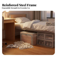 Foldable Framed container Transparent panel Foldable Framed Box Large Capacity