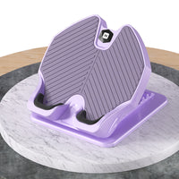 Anti-Slip Calf Stretch Board Grooved Surface Leg Stretching Board Textured Exercise Gear Soft Rubber for Adults, Children