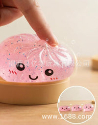 4-Piece Malt Sugar Squishy Box Stress-Relief Toy Blind Box