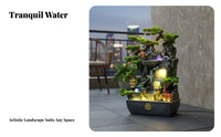 Large Rockery Waterfall Water Feature Look Rockery Waterfall Water Feature Handcrafted Water Feature