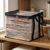 Dustproof Book Storage Bag Water-Resistant Clear Book Storage Bag Heavy Duty