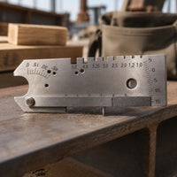 Weld Seam Gauge Portable Welding Seam Gauge Metal Body Metal-Joining Measurement Tool for Welders