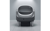 App-Controlled Smart Litter Box with Waste Drawer Open-Top Self-Cleaning Litter Box Scoopwithout Pet Supply for Indoor, Living Room