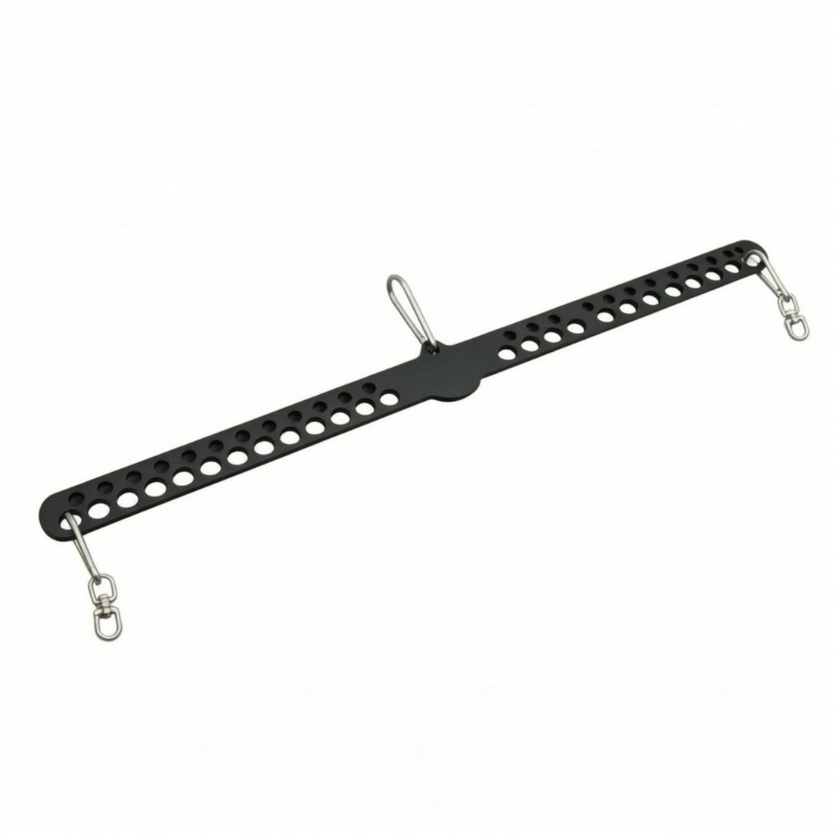 Lat Pull-down Attachment Heavy-Duty Pull-down Bar with Holes Adjustable Exercise Equipment for Bodybuilders