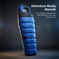 Winter Sleeping Bags for Grown-Ups, Thermal Sleeping Bag with Soft Textile Fill, #variant:1.5kg Down Cotton