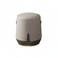 Round Stuffed Ottoman Padded Top Three-Legged Round Seat adaptable