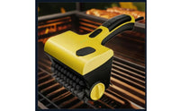 Electric Grill Brush Handheld Electric BBQ Scrubber Interchangeable Heads