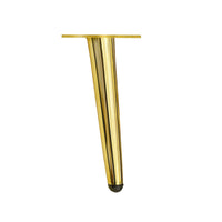 Leg Mounting Plate with Screws Long-Lasting Tapered Furniture Leg Secure
