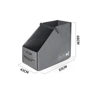 Folding Cycle Storage Box Wear-Resistant Portable Bike Storage Bin