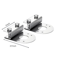 2 Pieces Truck Light Mount Bracket Clamp Style Lamp Holder No Drill Installation Car Lamp Bracket for Underbody, Chassis