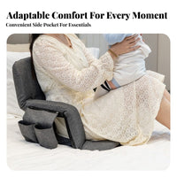Adjustable Floor Lounger Support Lazy Sofa Comfortable paddinging