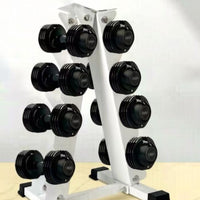 A-Shaped Dumbbell Rack Curved Cradles Dumbbell Rack Non-Slip for Home Gym