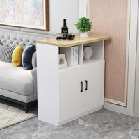 Bar Table with Storage Multifunctional Entryway Partition Cabinet Multi-Functional Entryway Storage Cabinet for Homeowners, Families, Hallway, Bedroom