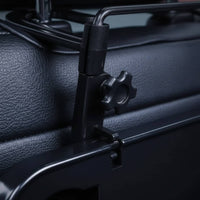 Foldable Car Seat Back Tray Table Adjustable Clamp Car Seat Back Table