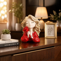 Cartoon Girl Piggy Bank Birthday Gift Home Decor Large Capacity
