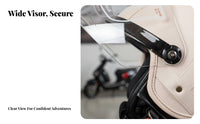 Retro 3C Certified Vintage Design Detachable Ear Pads for Men, Women, City Riding, Commuting