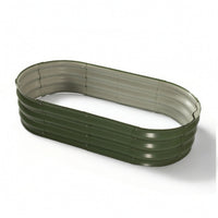 Galvanized Raised Garden Bed Long-Lasting Galvanized Garden Bed Spacious