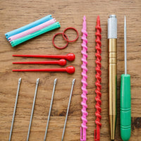 Doll Hair Rooting Kit Knurled Grip Craft Supply Hollow Tubes