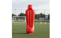 Inflatable Football Figure Portable Inflatable Human Figure Water Filled Base Training Punch Pillar for Beginners, Kids
