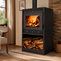 wood-burning stove