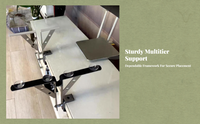 Ski Waxing Stand, Wall Mount, Non-Slip, for Garage