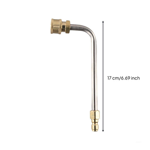 Pressure Washer Extension Rod Rust Resistant 90 Degree Washer Nozzle