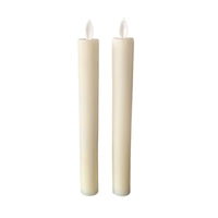 Battery Operated Taper Candles Slender LED Taper Candles Realistic