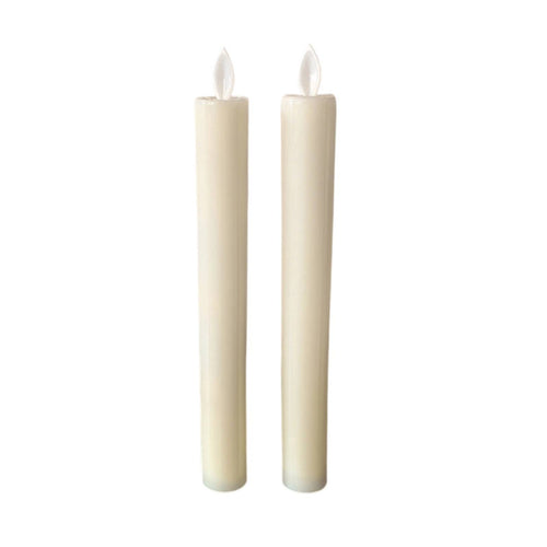 Battery Operated Taper Candles Slender LED Taper Candles Realistic