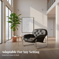 Framed Armchair Signature aesthetic Z-Frame Armchair centurycentury-1900s Modern Minimalist Aesthetic for Living Room, Office