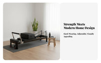 Pilates Reformer Bed Full-Body Workout Residential Pilates Reformer Professional Grade Aluminum Alloy Core Bed for Advanced Users