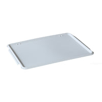 Food-Grade Batter Box Lid Rigid Pizza Batter Box Lid Wipe-Clean Tray Slim-Profile for Pizzaiolos, Bakers, Home Baking