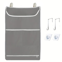 Door Hanging Laundry Bag with Hooks Easy Removal for Dorms, Bathrooms, Students
