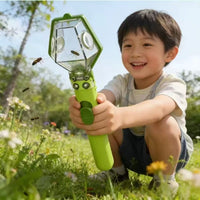 Kids Outdoor Explorer with 6x Magnifying Glass, Insect Catcher, Educational Toy