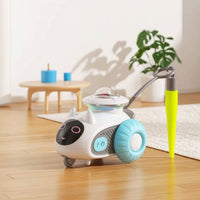 Interactive Wireless Control Mouse Toy Usb-Rechargeable Robotic Mouse Compact Wireless Control Pet-Safe for Cats
