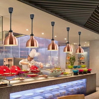 Retractable Food Warming Lamp for Buffet, Restaurant, Hotel, Commercial Use