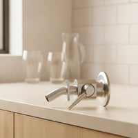 Easy to Clean Beer Sampling Valve Stainless Steel Sanitary Valve with Tri-Clamp Reliable Long-Lasting for Homebrewers