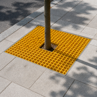 Interlocking PP Tree Grate for Tree Pit Protection, 2.5cm Thick