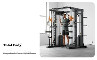 Complete Slide Machine Commercial Grade Completeunified Strength Training Station Adjustable Pulley System Slide Machine Strength Rack