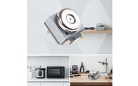 Compact Pressure Cooker Timer Accurate Rotary Timer with Bell for DIYers