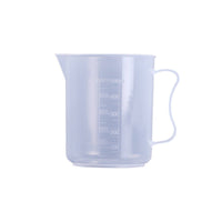 Plastic Measuring Cup Translucent Kitchen Tool Easy to Clean