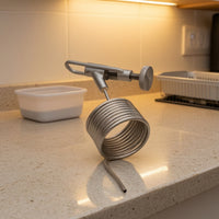 Sampling Coil with Clamp Adjustable Sampling Coil Easy to Install for Fermenters