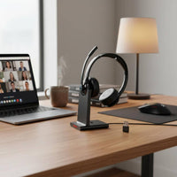 Twinmode Bluetooth Headset Charging Dock Audio Accessory ENC Noise Reduction