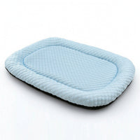 Pet Bed with Pillow Machine Washable Quilted Pet Pad Non-Slip Dog Mat with Pillow for Crate