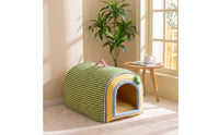 Pet Tunnel Bed Heatedcat Hideaway Soft Pet House for Bedroom