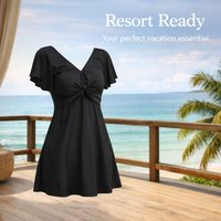 Swimsuits for Women with Slimming One-Piece Design for Water Sports, Comfortable for Hot Spring Trips