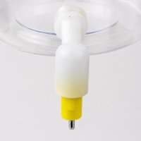 Automatic Poultry Water Dispenser, Chicken Waterer with Nipple, Duck Goose Chick Waterer for Hens, Hygienic Backyard Aviary